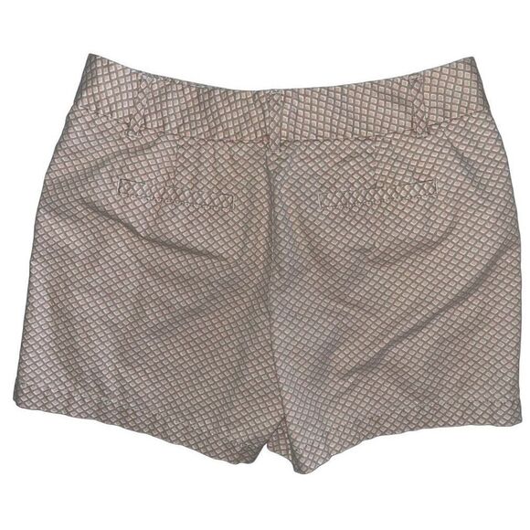Loft Ann Taylor pink, tan & white shorts 4‎ - Picture 1 of 6